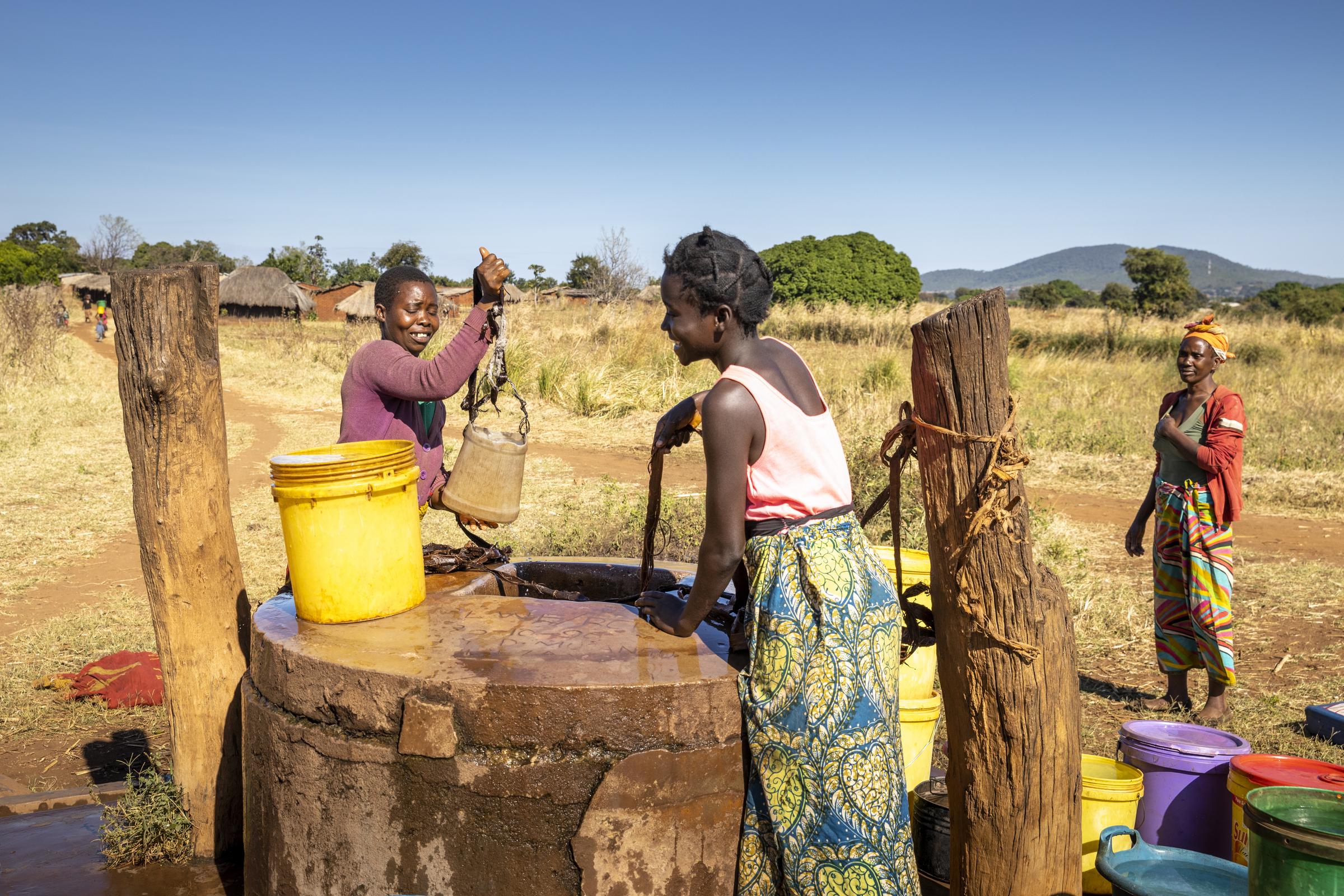 Sambische Frauen einer Selbsthilfegruppe