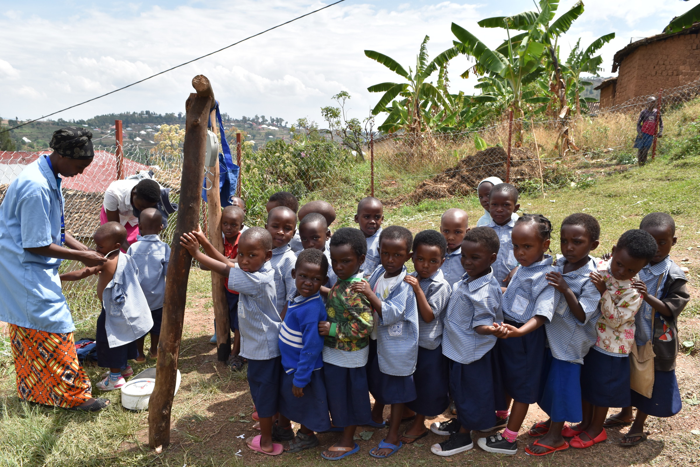 Health check for children in Kigali, Ruanda (Source: Andreas Wagner)